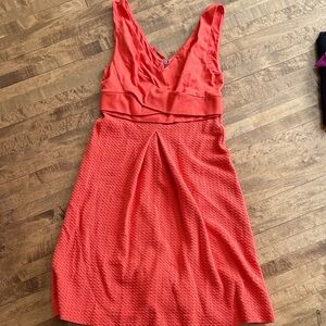 HD in Paris Vibrant Coral Backless Dress